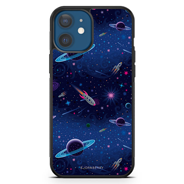 Bjornberry Hårdskal iPhone 12 Mini - Rymden