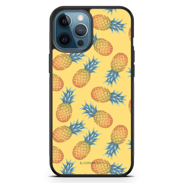 Bjornberry Hårdskal iPhone 12 Pro - Ananas