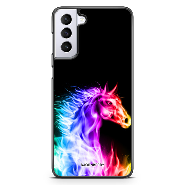 Bjornberry Skal Samsung Galaxy S21 Plus - Flames Horse