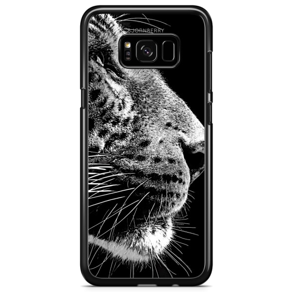 Bjornberry Skal Samsung Galaxy S8 Plus - Leopard Ansikte