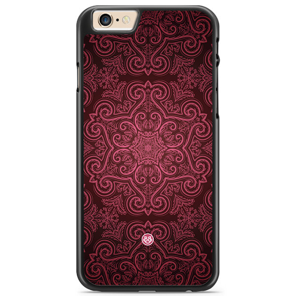 Bjornberry Skal iPhone 6 Plus/6s Plus - Röd Retromönster