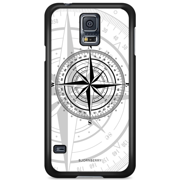 Bjornberry Skal Samsung Galaxy S5/S5 NEO - Kompass Vit