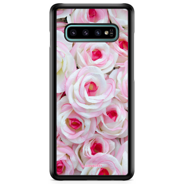 Bjornberry Skal Samsung Galaxy S10 - Rosa Rosor