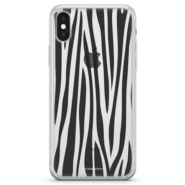 Bjornberry Skal Hybrid iPhone X / XS - Zebra