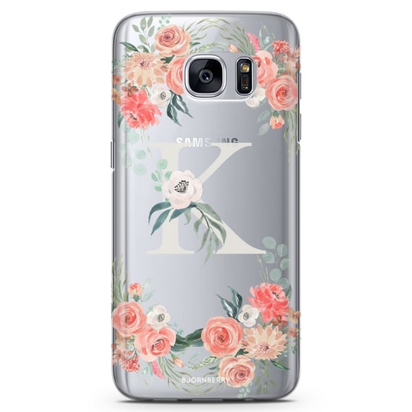 Bjornberry Samsung Galaxy S6 TPU Skal - Monogram K