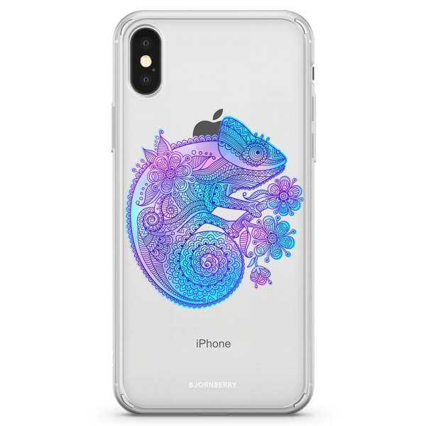Bjornberry Skal Hybrid iPhone X / XS - Mandala Kameleont