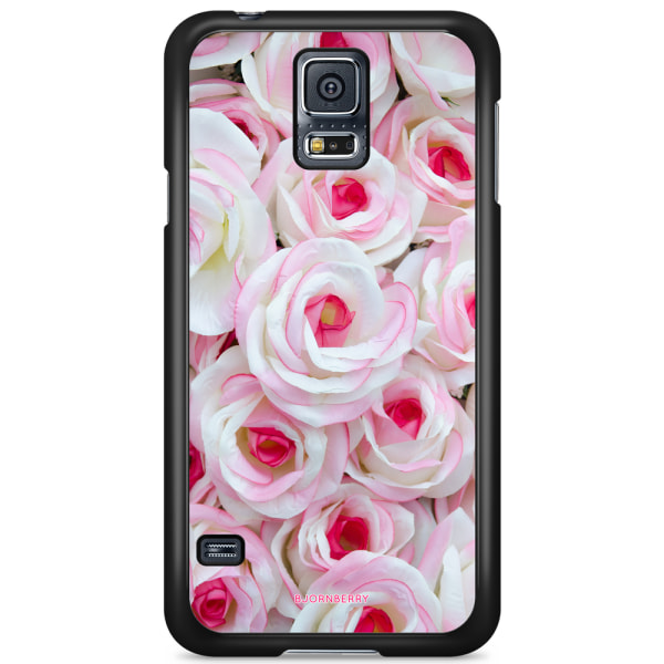 Bjornberry Skal Samsung Galaxy S5 Mini - Rosa Rosor