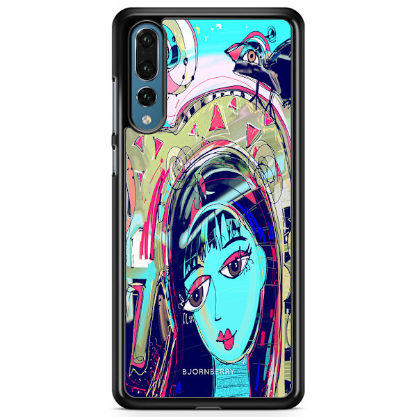 Bjornberry Skal Huawei P20 Pro - Abstrakt Katt