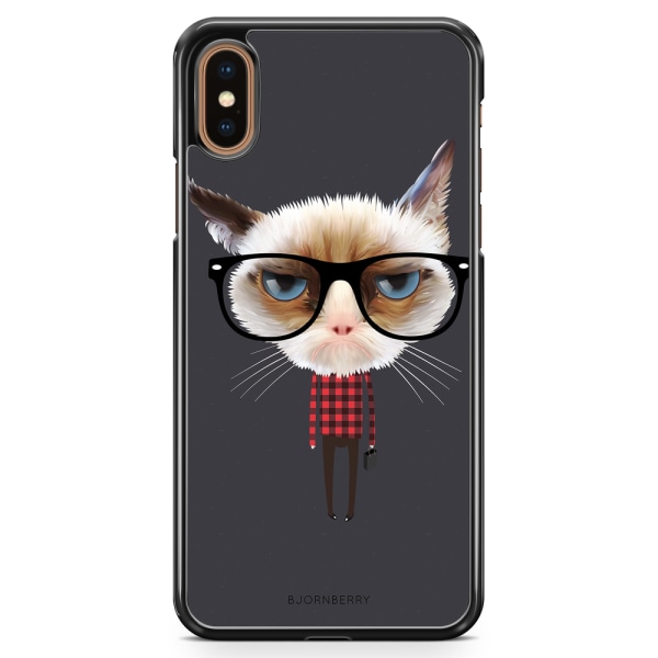 Bjornberry Skal iPhone XS Max - Hipster Katt