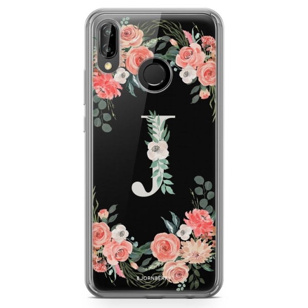 Bjornberry Hybrid Skal Huawei P20 Lite - Monogram J