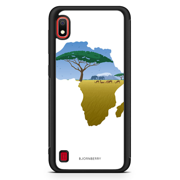 Bjornberry Skal Samsung Galaxy A10 - Afrika Vit