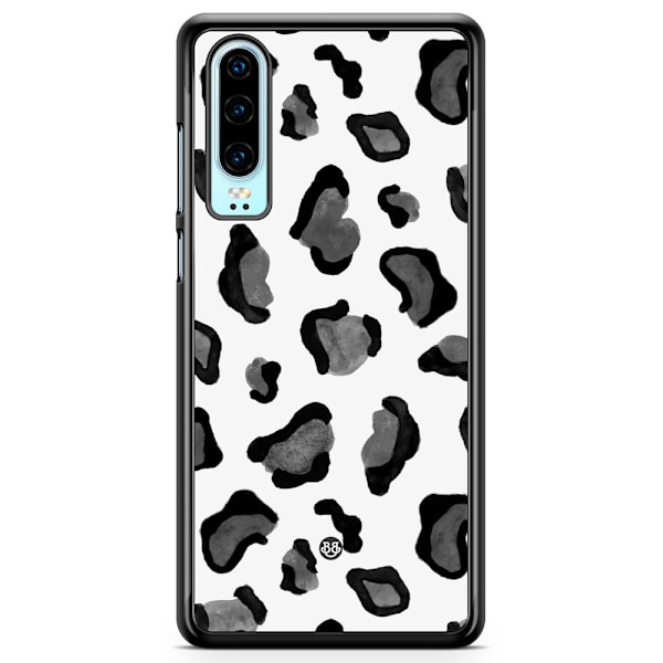 Bjornberry Hårdskal Huawei P30 - Grå Leopard