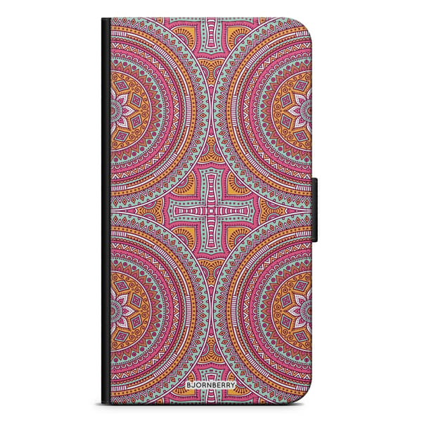 Bjornberry Plånboksfodral iPhone 12 Mini - Mandala