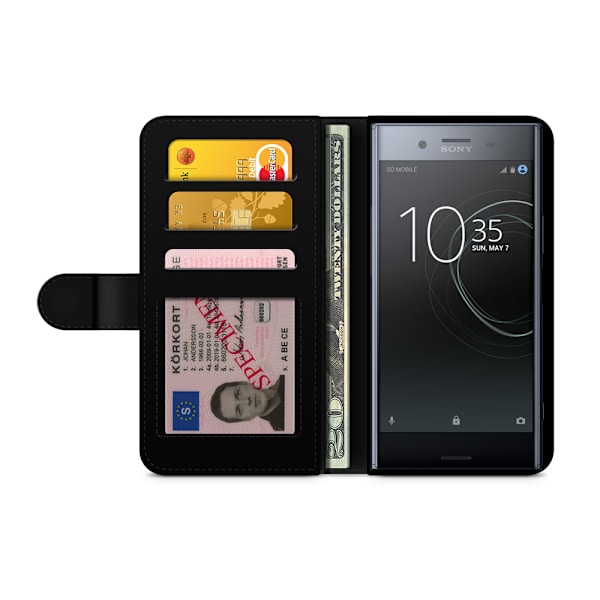 Bjornberry Fodral Sony Xperia XZ Premium - Gradient Leopard