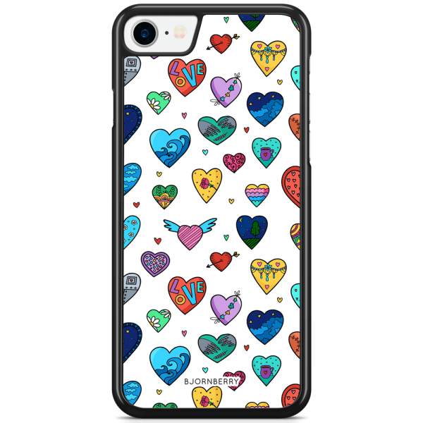 Bjornberry Skal iPhone 7 - Hjärtan