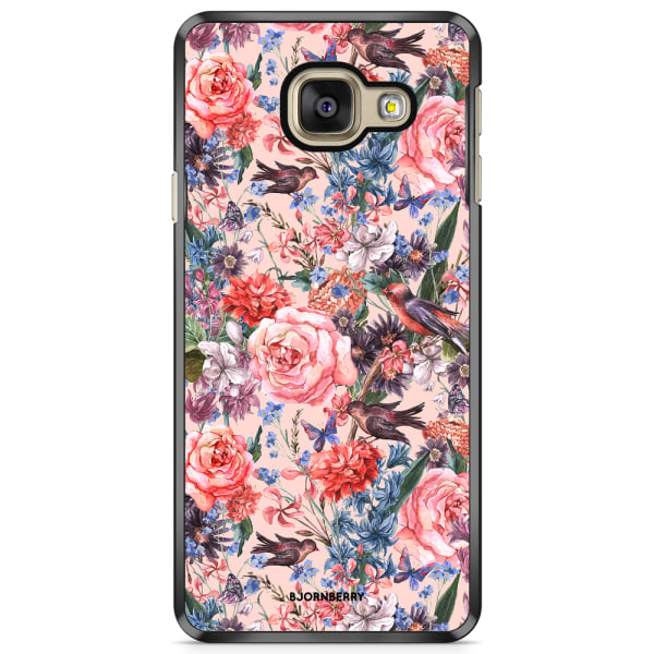 Bjornberry Skal Samsung Galaxy A3 6 (2016)- Fåglar & Blommor