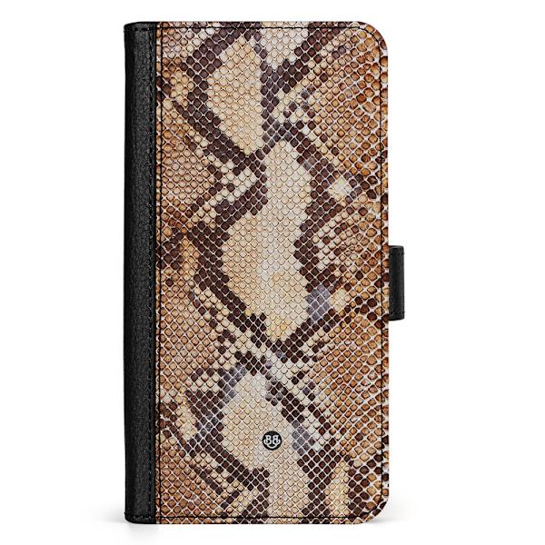 Bjornberry iPhone 15 Pro Fodral - Brun Ormskinn