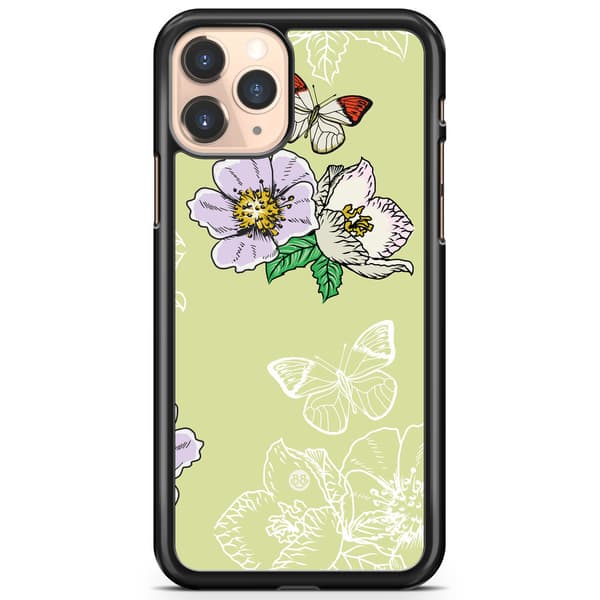 Bjornberry Hårdskal iPhone 11 Pro Max - Fjärilsblomma