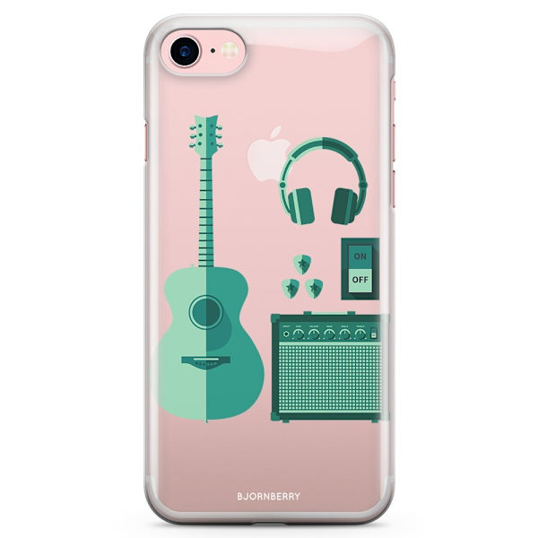 Bjornberry iPhone 7 TPU Skal - Gitarr