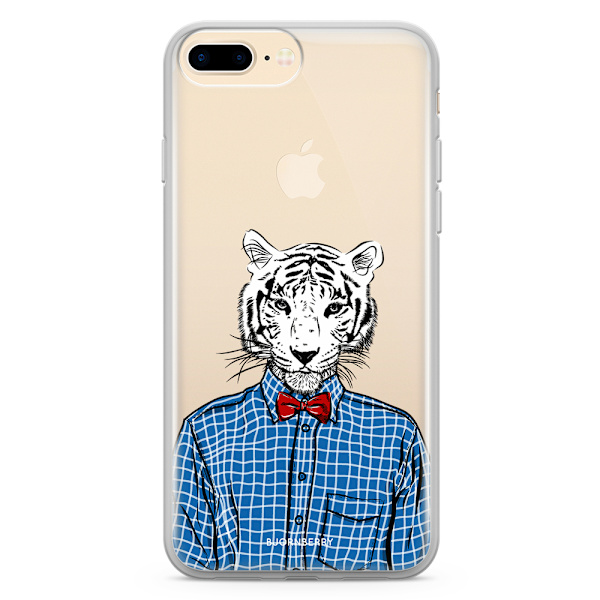 Bjornberry Skal Hybrid iPhone 7 Plus - Hipster Tiger