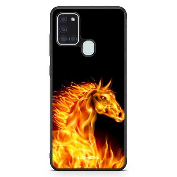 Bjornberry Skal Samsung Galaxy A21s - Flames Horse