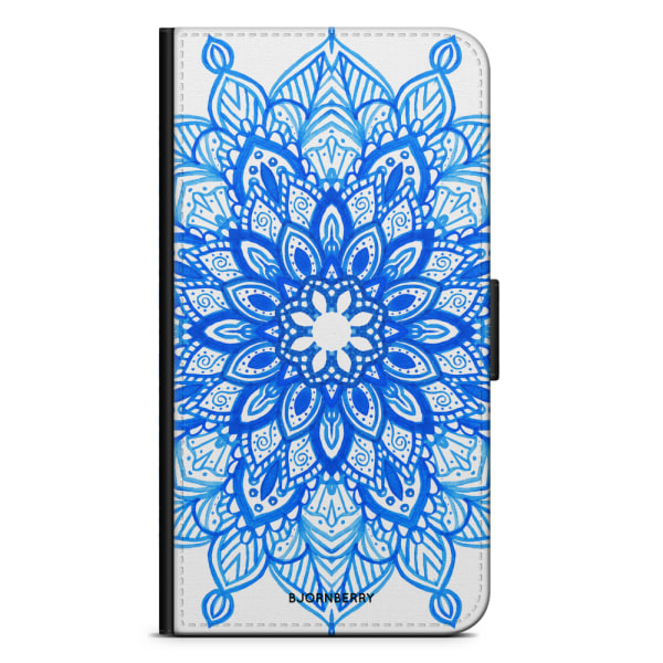 Bjornberry Plånboksfodral iPhone 7 - Blå Mandala