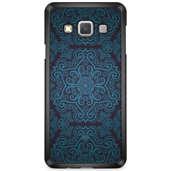 Bjornberry Skal Samsung Galaxy A3 (2015) - Blå Retromönster