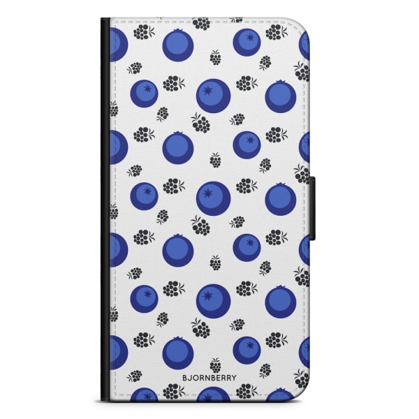 Bjornberry Plånboksfodral iPhone 13 - Blåbär