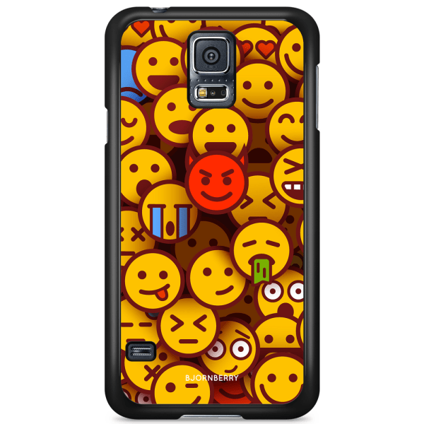 Bjornberry Skal Samsung Galaxy S5/S5 NEO - Emojis