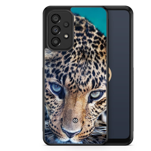 Bjornberry Skal Samsung Galaxy A33 5G -Leopardöga