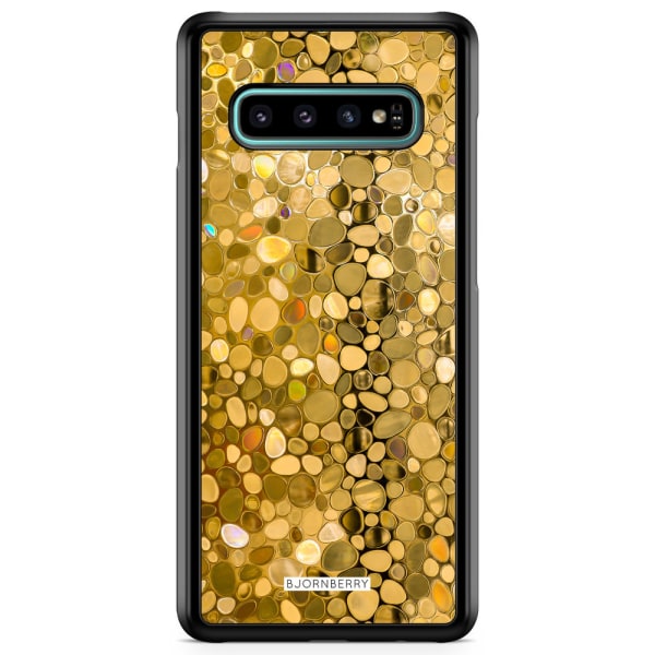 Bjornberry Skal Samsung Galaxy S10 Plus - Stained Glass Guld