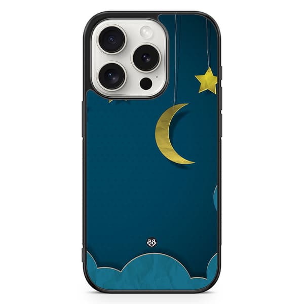 Bjornberry Skal iPhone 15 Pro - Måne