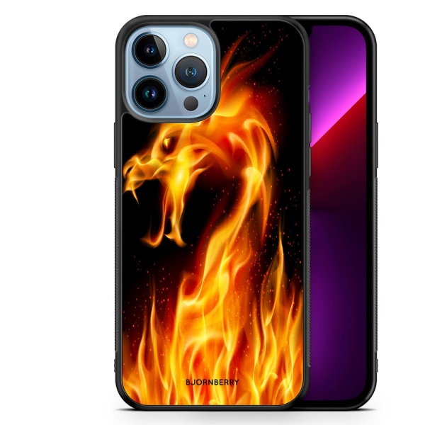 Bjornberry Skal iPhone 13 Pro Max - Flames Dragon
