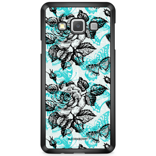 Bjornberry Skal Samsung Galaxy A3 (2015) - Fjärilar & Rosor