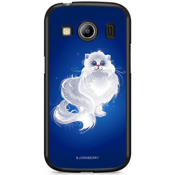 Bjornberry Skal Samsung Galaxy Ace 4 - Vit Katt