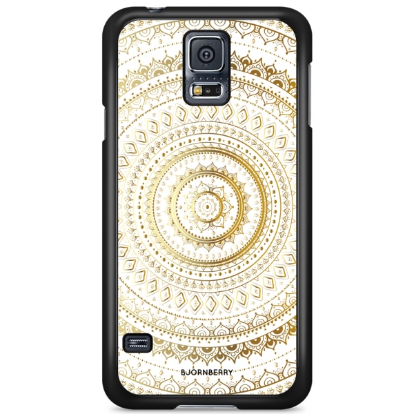 Bjornberry Skal Samsung Galaxy S5 Mini - Guld Mandala