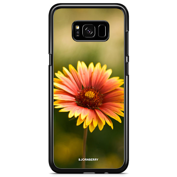 Bjornberry Skal Samsung Galaxy S8 Plus - Gul Blomma
