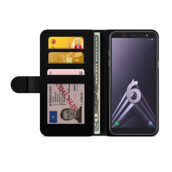 Bjornberry Fodral Samsung Galaxy A6+ (2018)-Flamingo