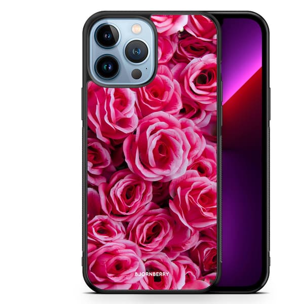 Bjornberry Skal iPhone 13 Pro Max - Röda Rosor