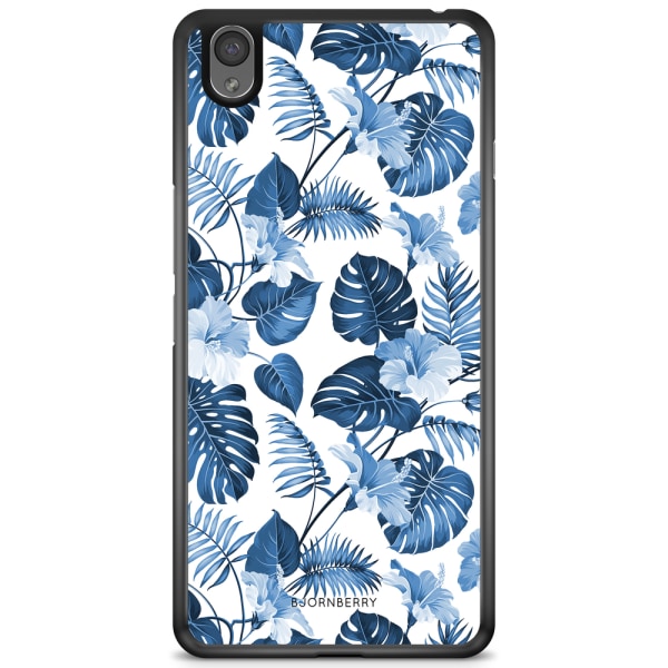 Bjornberry Skal OnePlus X - Blå Blommor