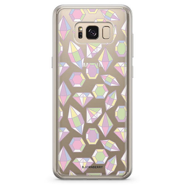 Bjornberry Skal Hybrid Samsung Galaxy S8+ - Diamanter