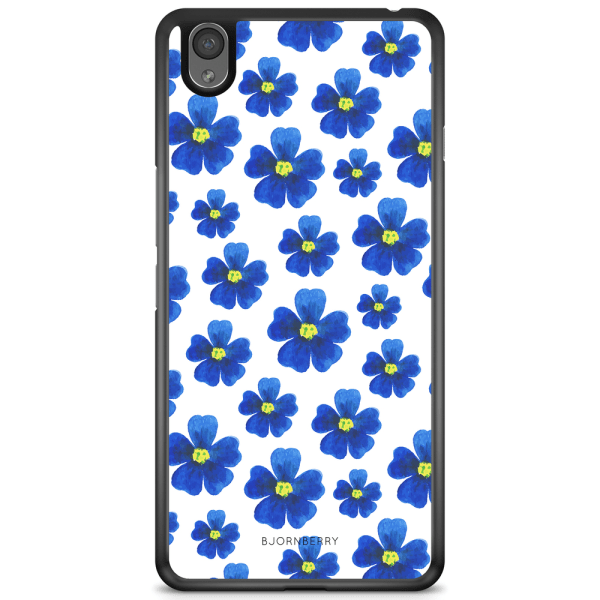 Bjornberry Skal OnePlus X - Blå Blommor