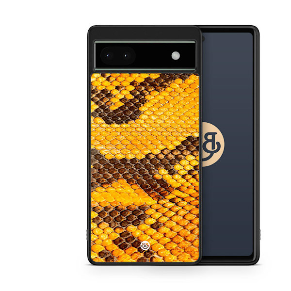 Bjornberry Skal Google Pixel 6a - Gul Orm