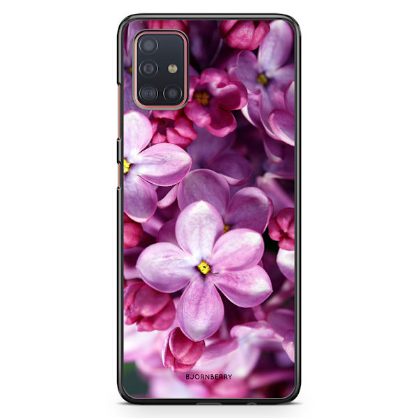 Bjornberry Skal Samsung Galaxy A51 - Lila Vårblommor