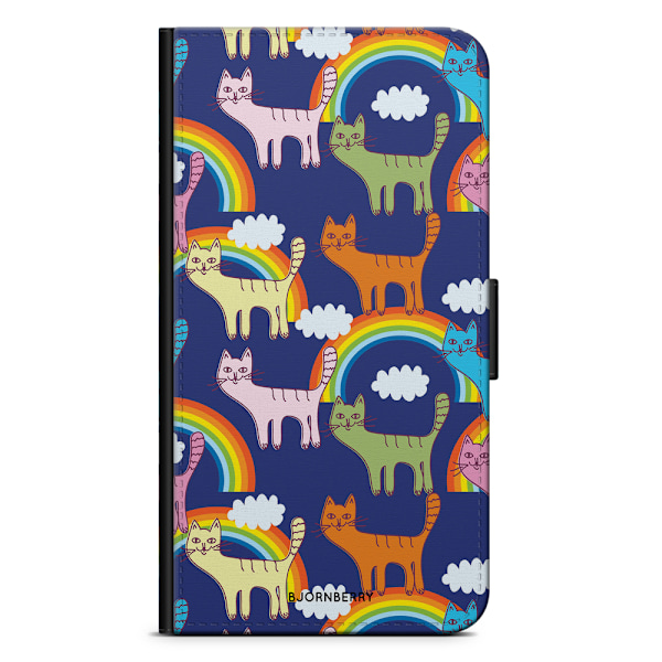 Bjornberry Fodral Samsung Galaxy S10 Plus - Katter & Regnbågar