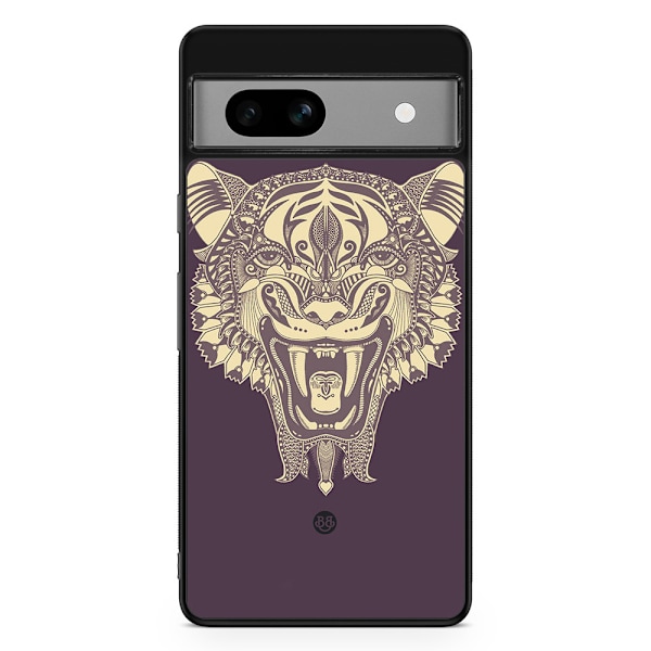 Bjornberry Google Pixel 7a Skal - Mandala Panter