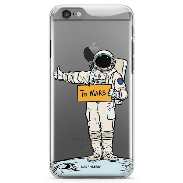 Bjornberry iPhone 6 Plus/6s Plus TPU Skal - Astronaut