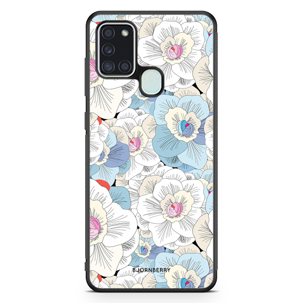 Bjornberry Skal Samsung Galaxy A21s - Blommor