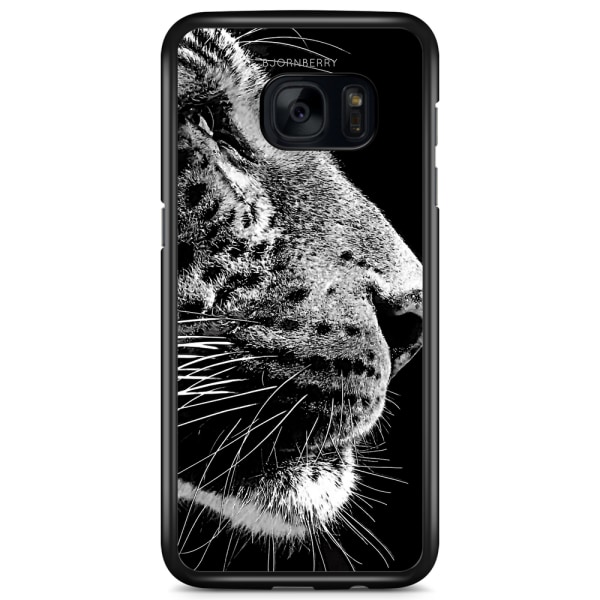 Bjornberry Skal Samsung Galaxy S7 Edge - Leopard Ansikte