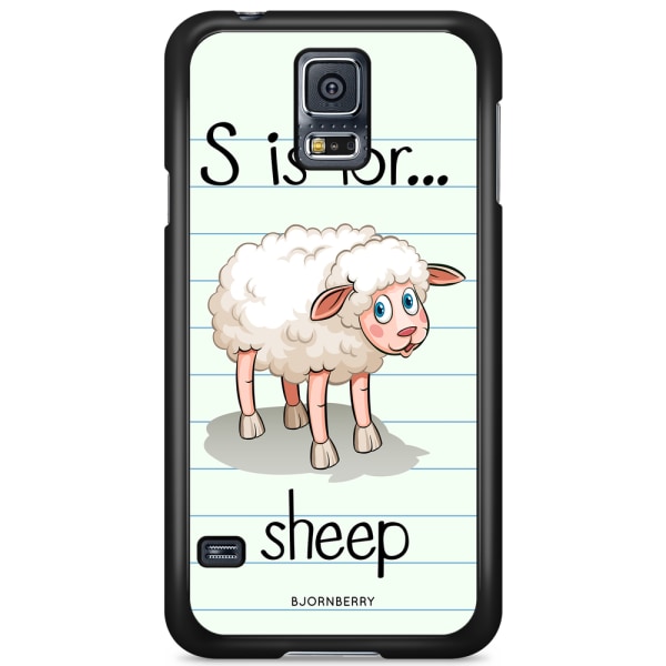 Bjornberry Skal Samsung Galaxy S5 Mini - S is for Sheep